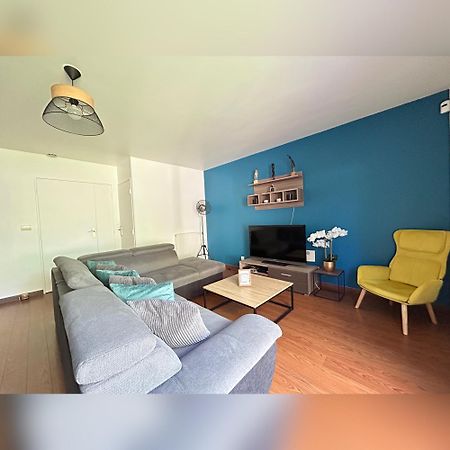Le Duplex Chessy - 15Min From Disneyland - 2 Private Parkings - Garden - Kingsize & Queensize Bed - Supermarket Behind The House Εξωτερικό φωτογραφία